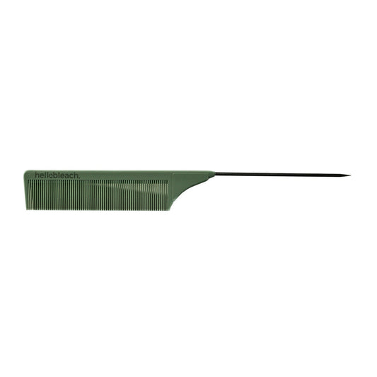 Hello Bleach Tail Comb with Stainless Steel Tip Forest