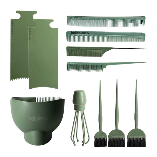 Hello Bleach Tinting Accessories Bundle Forest