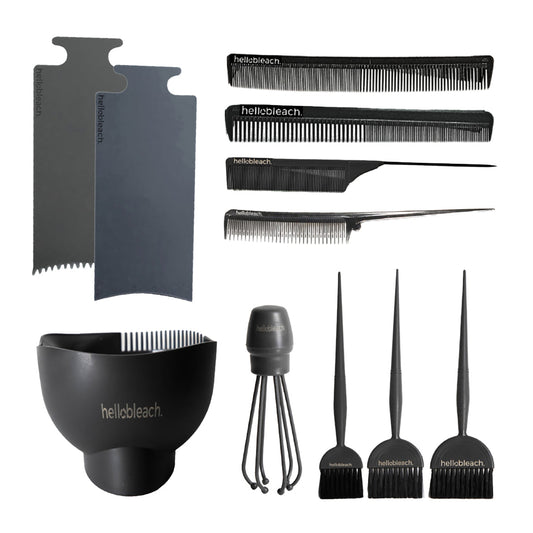 Hello Bleach Tinting Accessories Bundle Stone