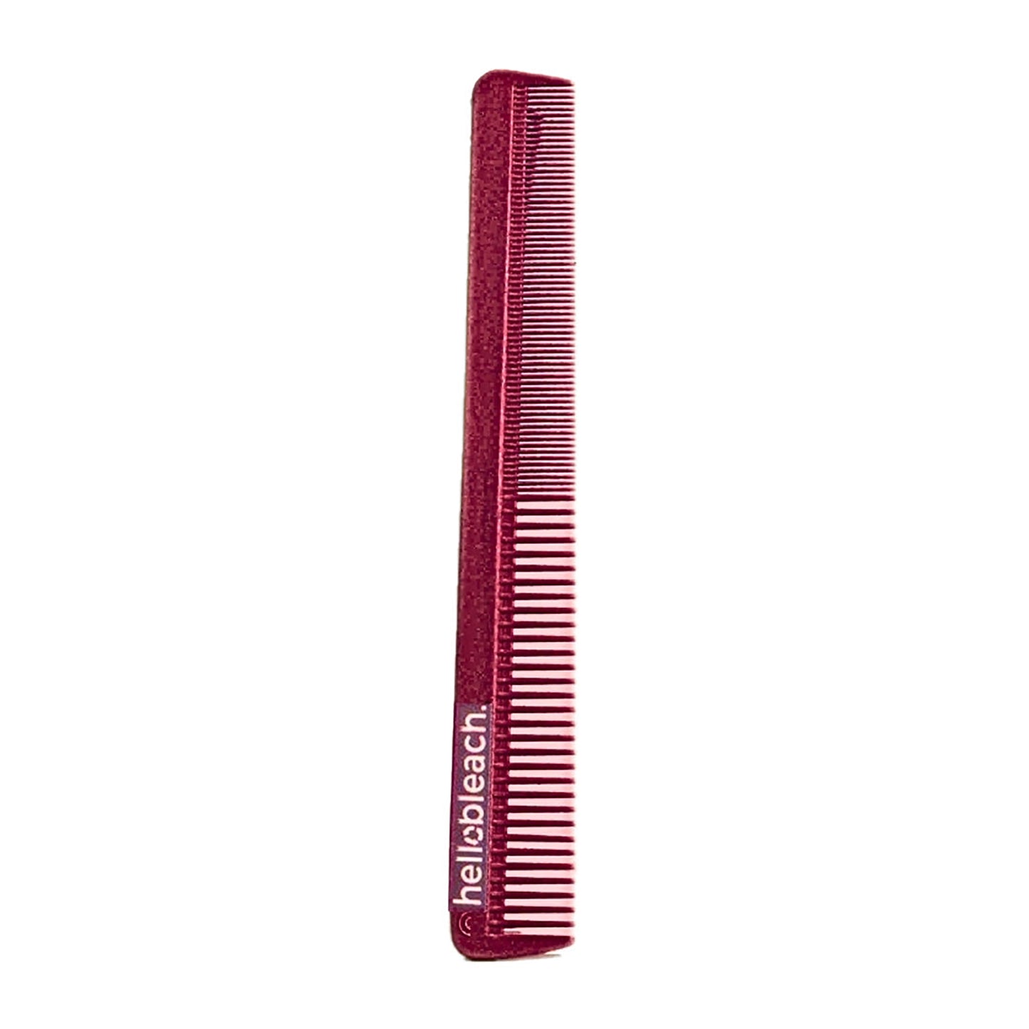 Hello Bleach Small Style Comb Burgundy