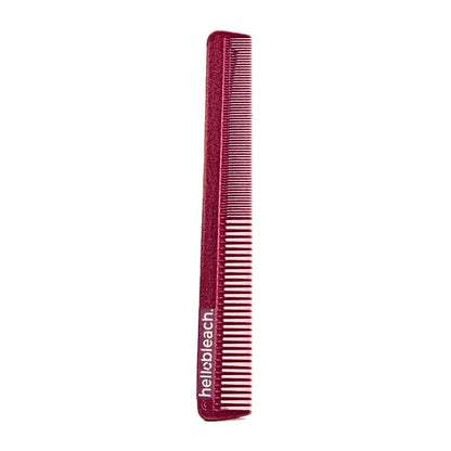 Hello Bleach Small Style Comb Burgundy