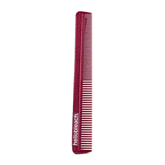Hello Bleach Small Style Comb Burgundy