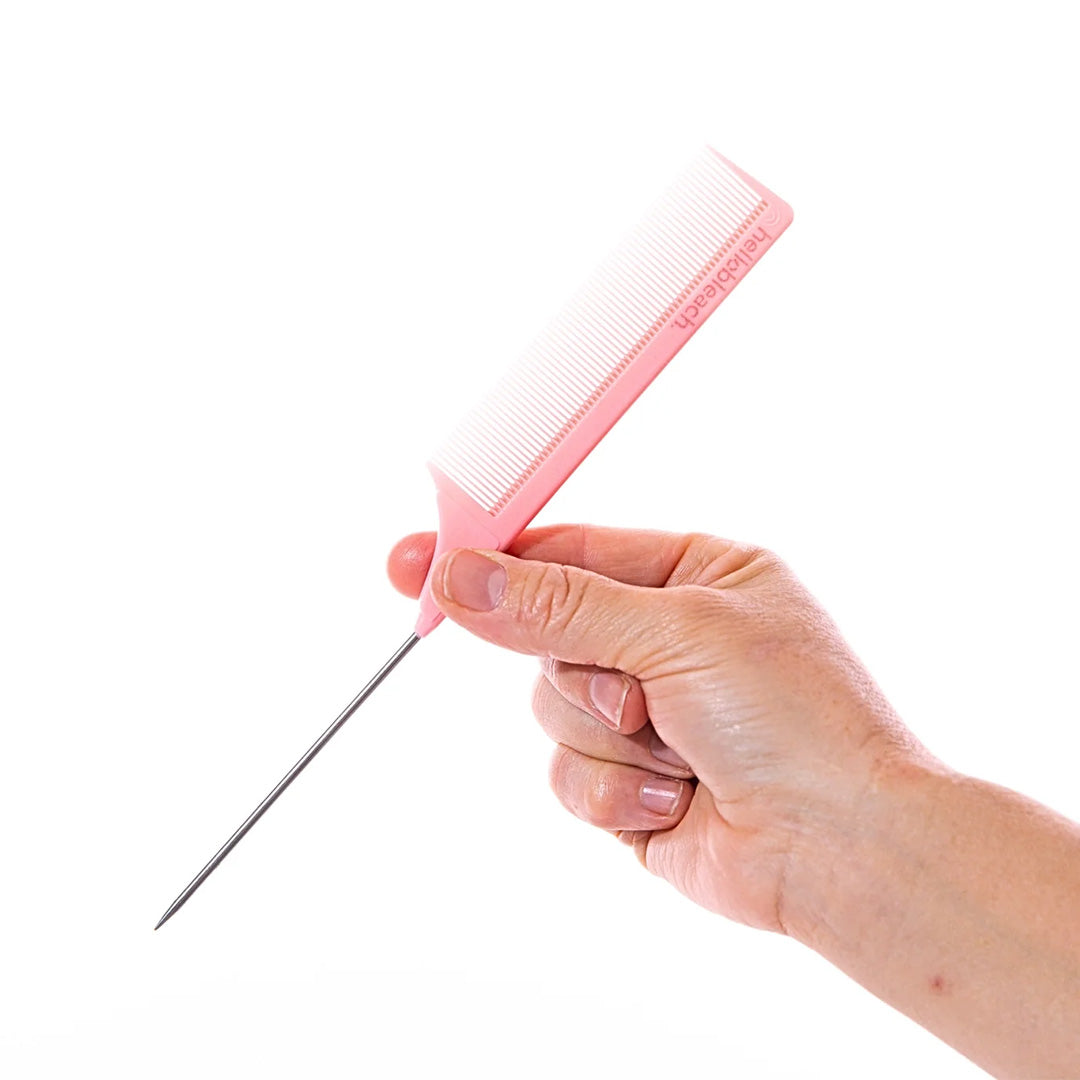 Hello Bleach Tail Comb with Stainless Steel Tip Pink Pop