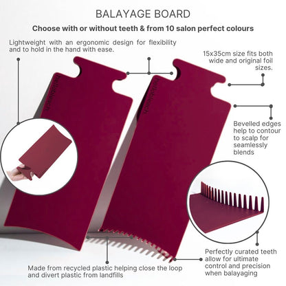 Hello Bleach Balayage Board With Teeth Pink Pop