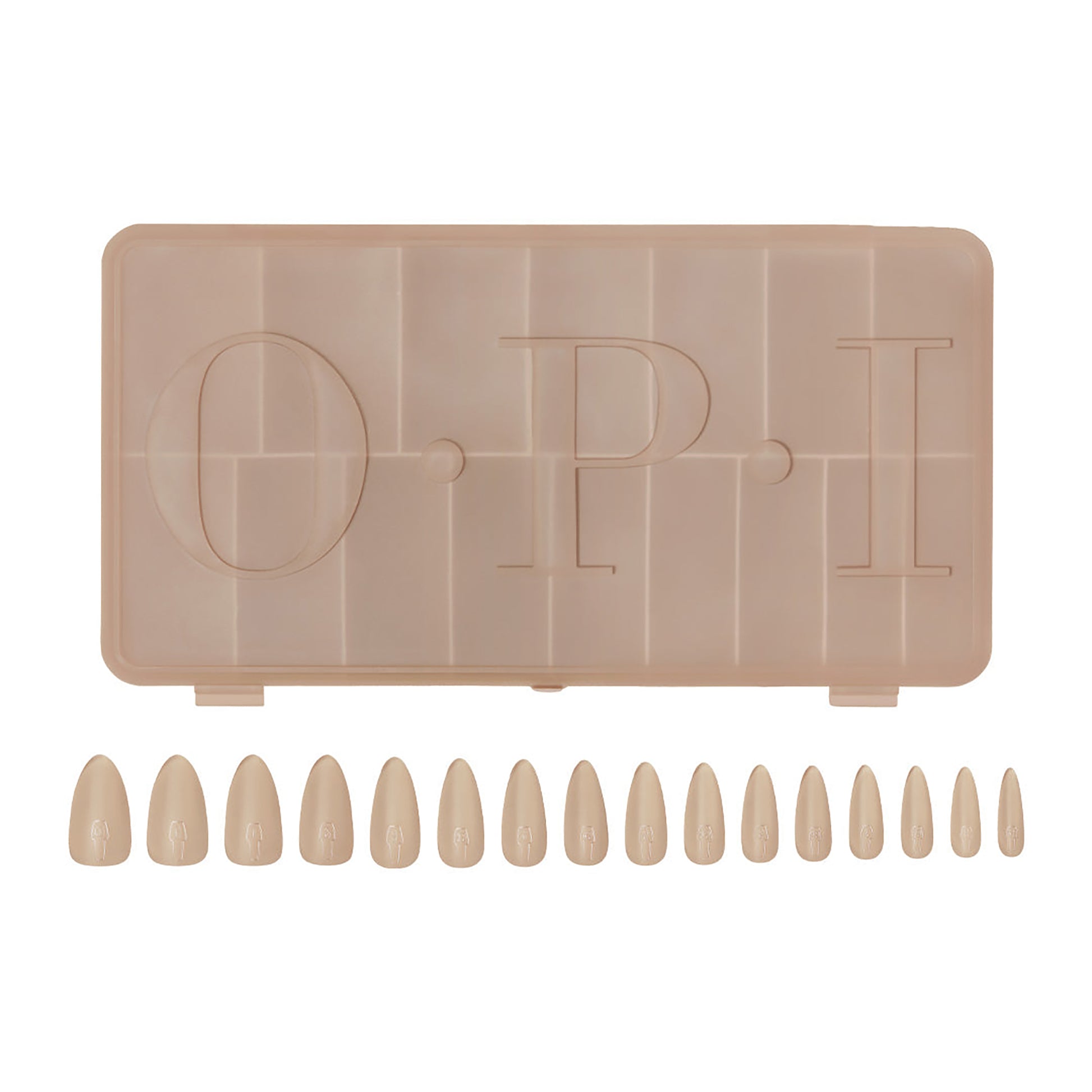 OPI Gelevate Soft Gel Tips Medium Clear Almond x 640