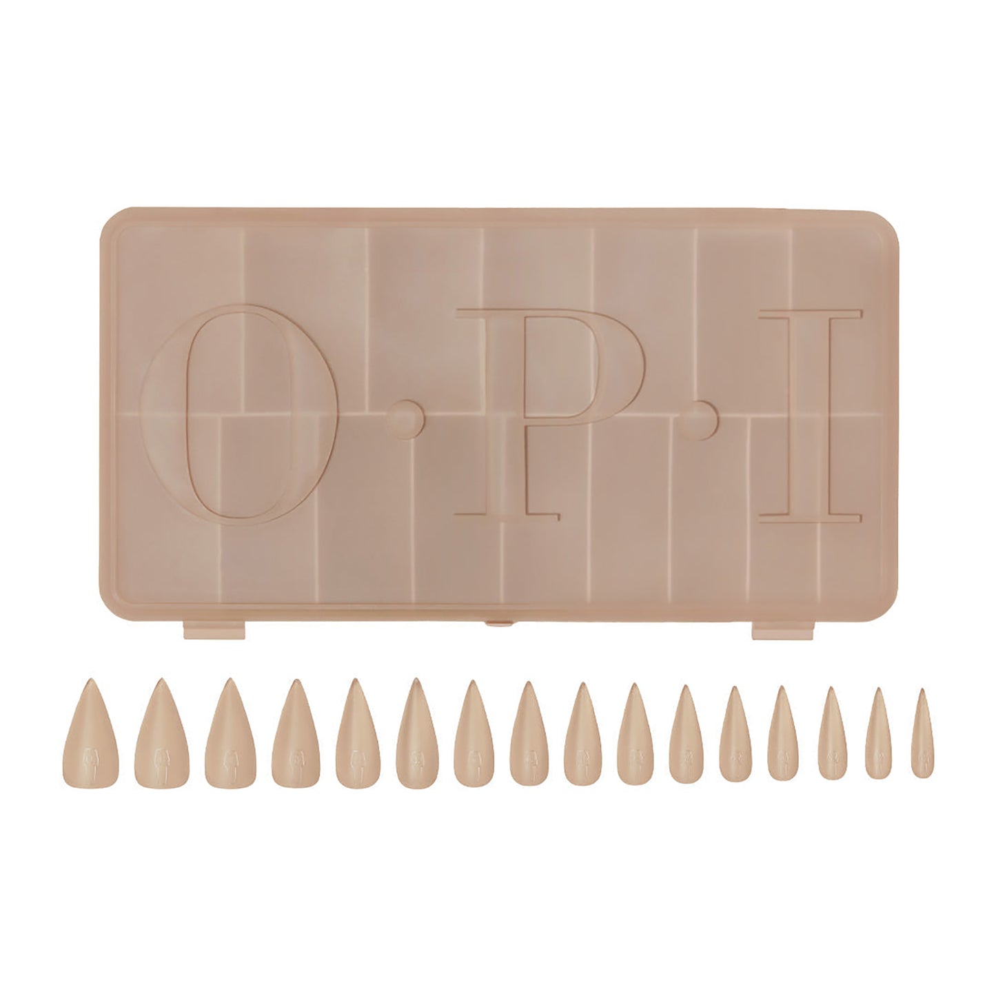 OPI Gelevate Soft Gel Tips Medium Clear Stiletto x 640