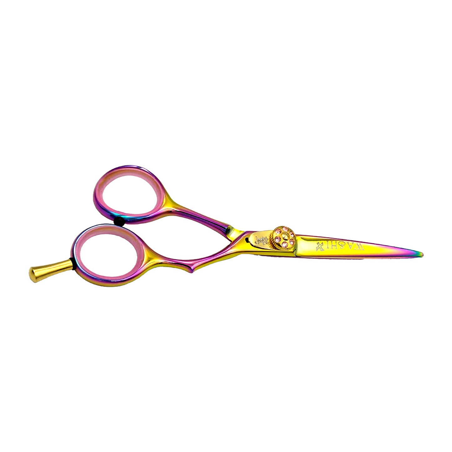 Washi 5.5" Gold Rainbow Titanium Scissor Set