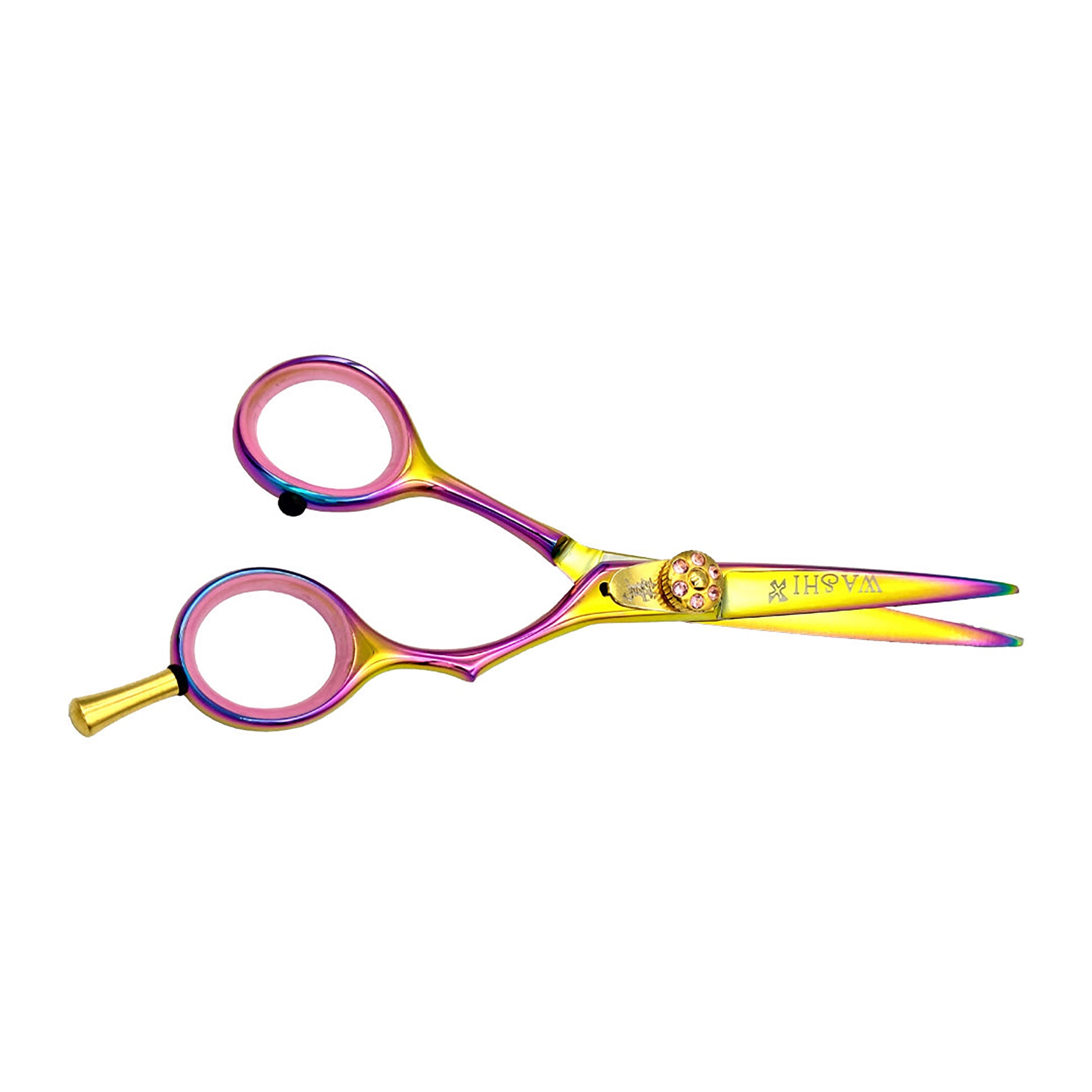 Washi 5.5" Gold Rainbow Titanium Scissor Set