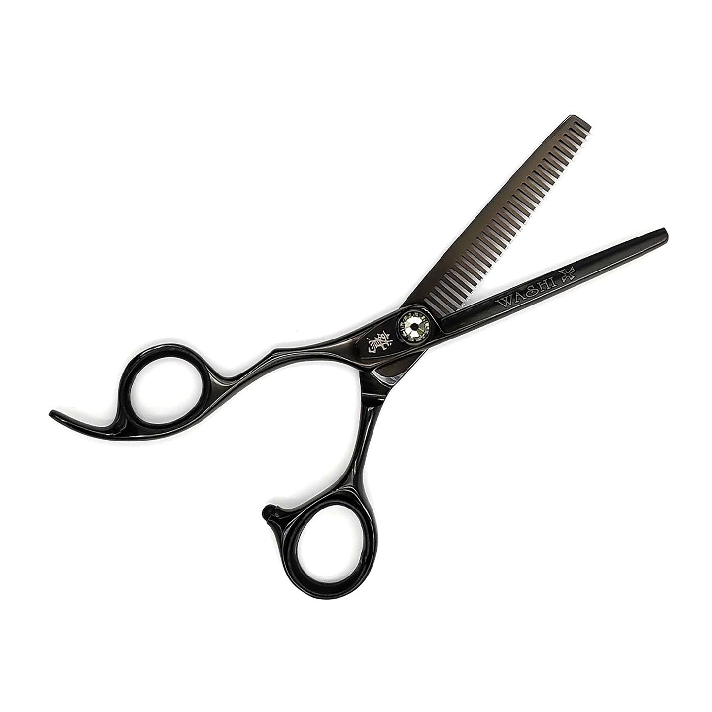 Washi 5.5" Black Titanium Left Handed Scissor Set