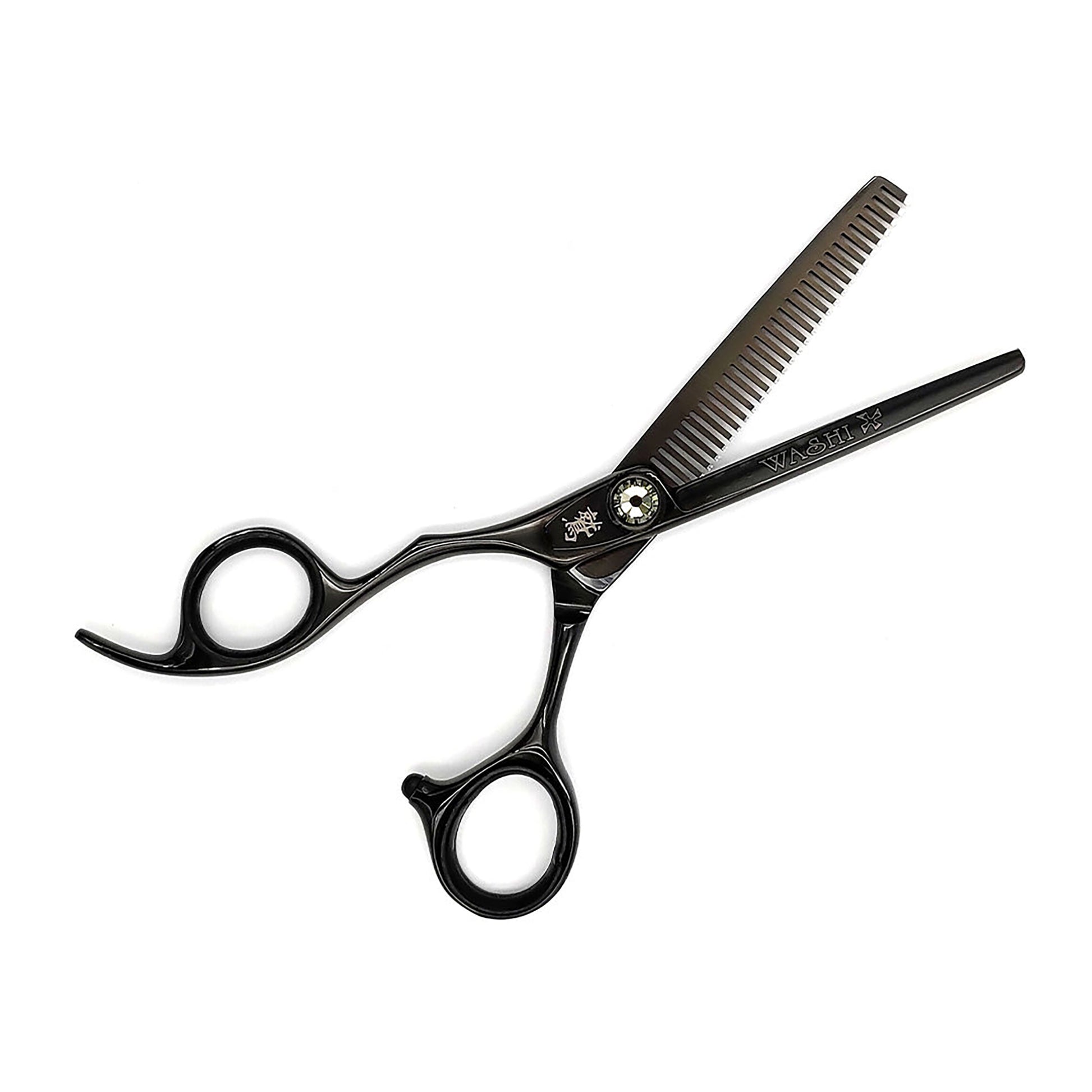 Washi 5.5" Black Titanium Left Handed Scissor Set