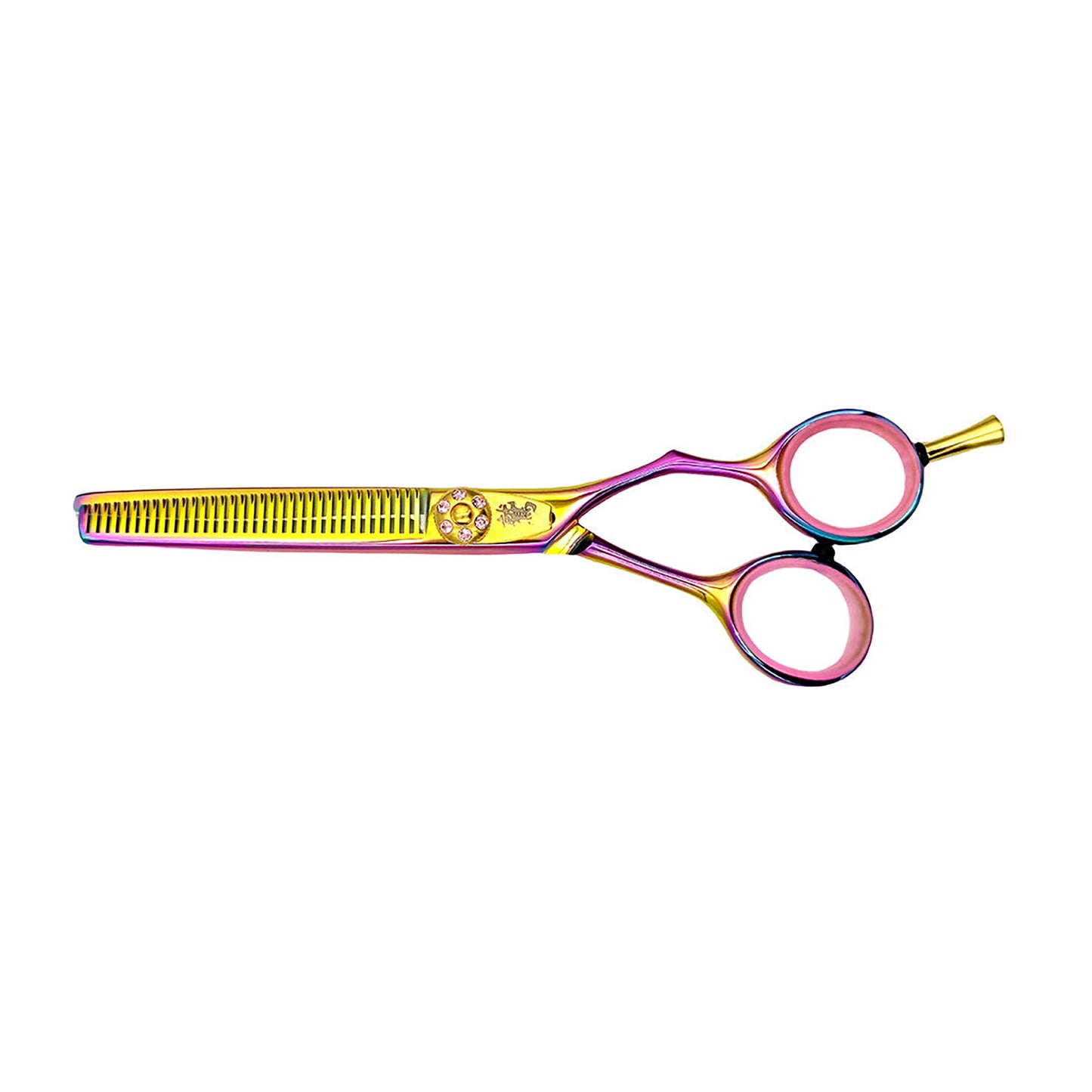 Washi Gold Rainbow 5.75" Titanium Thinning 35 Teeth Scissors