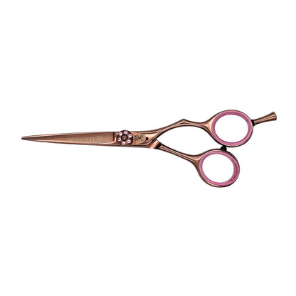 Washi Black Rose 5.5" Titanium Scissors