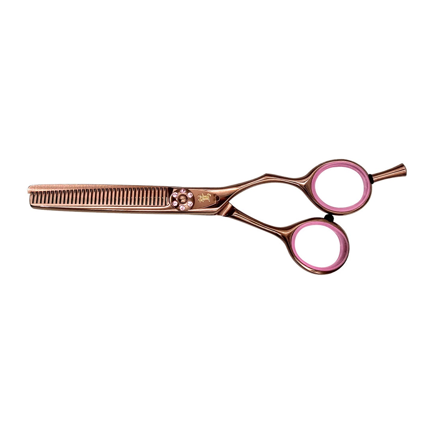 Washi Black Rose 5.75" Titanium Thinning 35 Teeth Scissors