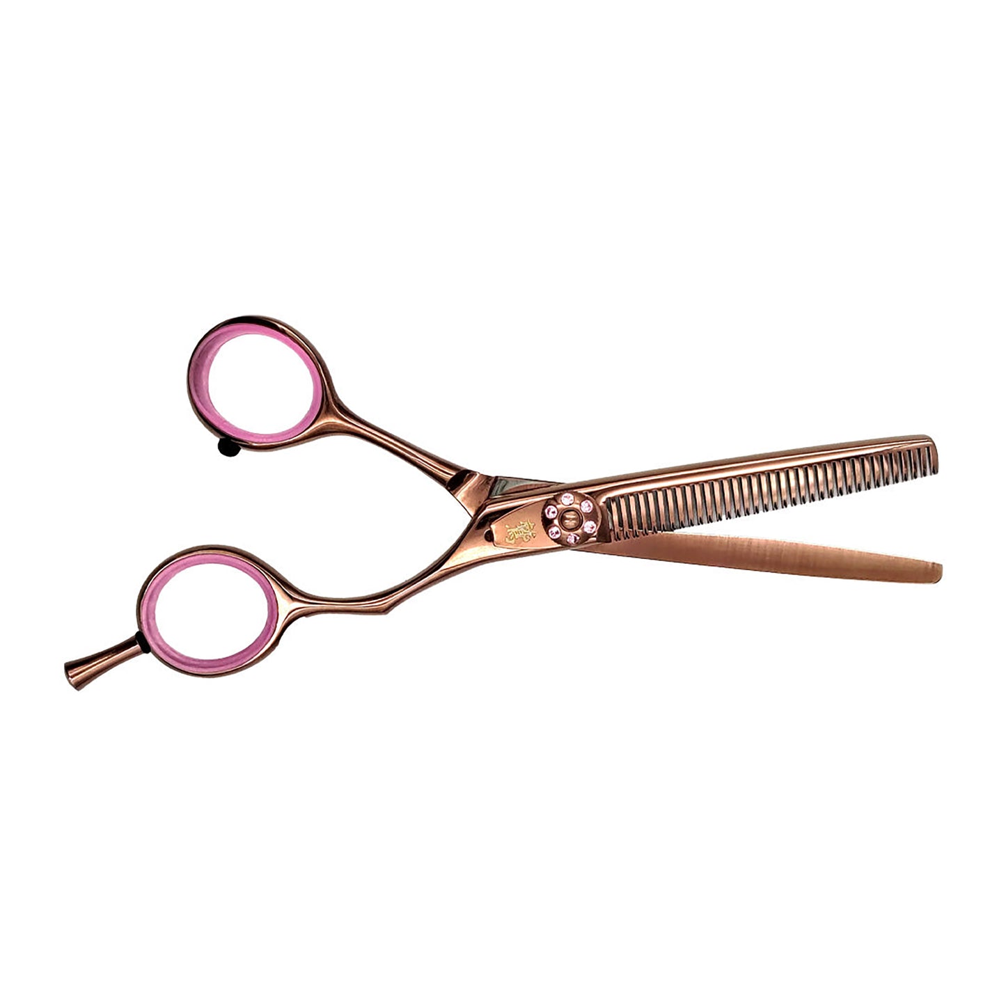 Washi Black Rose 5.75" Titanium Thinning 35 Teeth Scissors