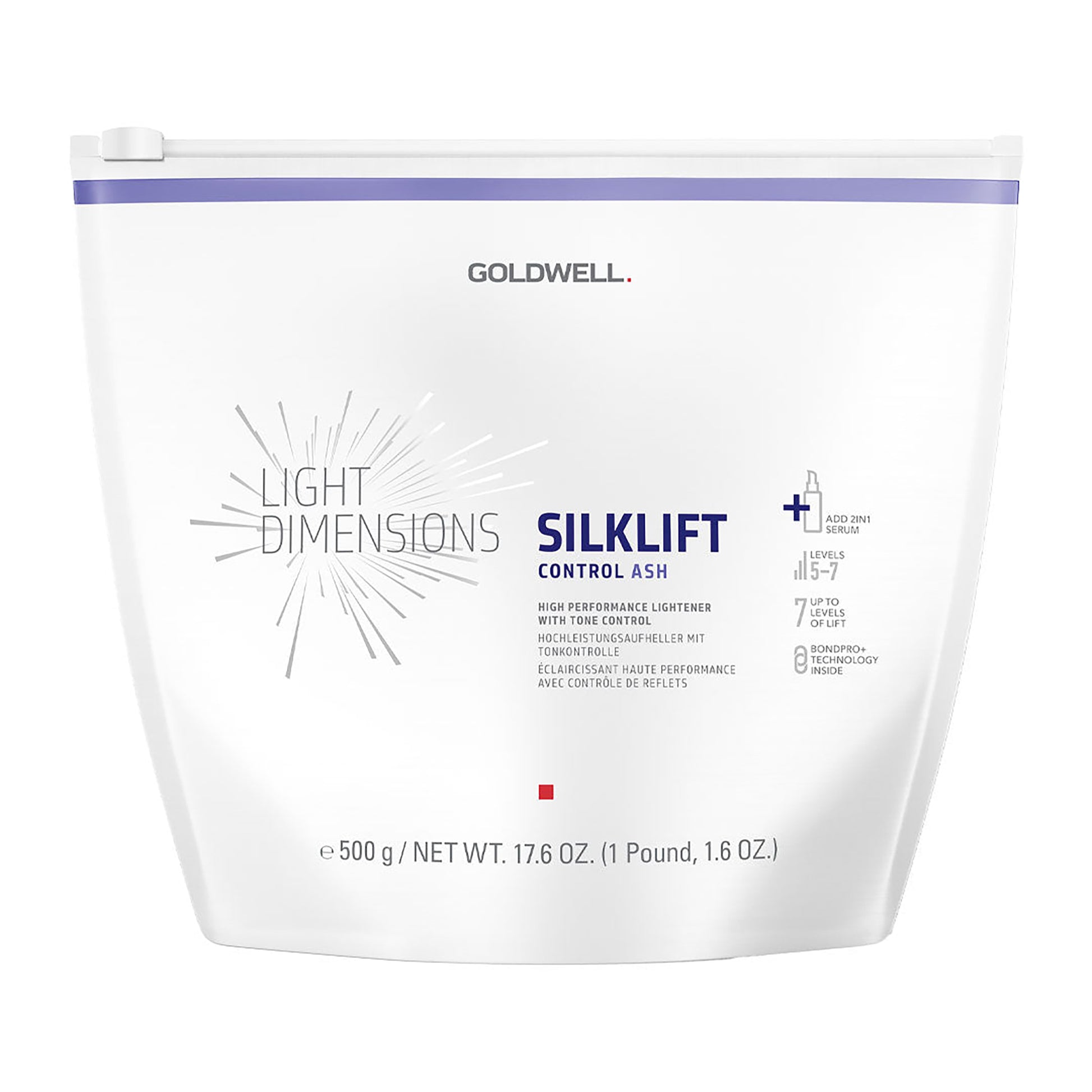 Light Dimensions SilkLift Control Ash High Performance Lightener 500g by Goldwell