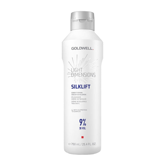 Light Dimensions SilkLift Conditioning Cream Developer 30 Vol 9% 750ml by Goldwell