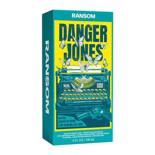 Danger Jones Semi-Permanent Hair Color Ransom Light Teal 118ml