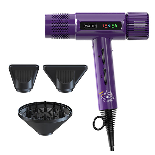 Wahl Vanquish Hair Dryer Purple x Little Princess Trust