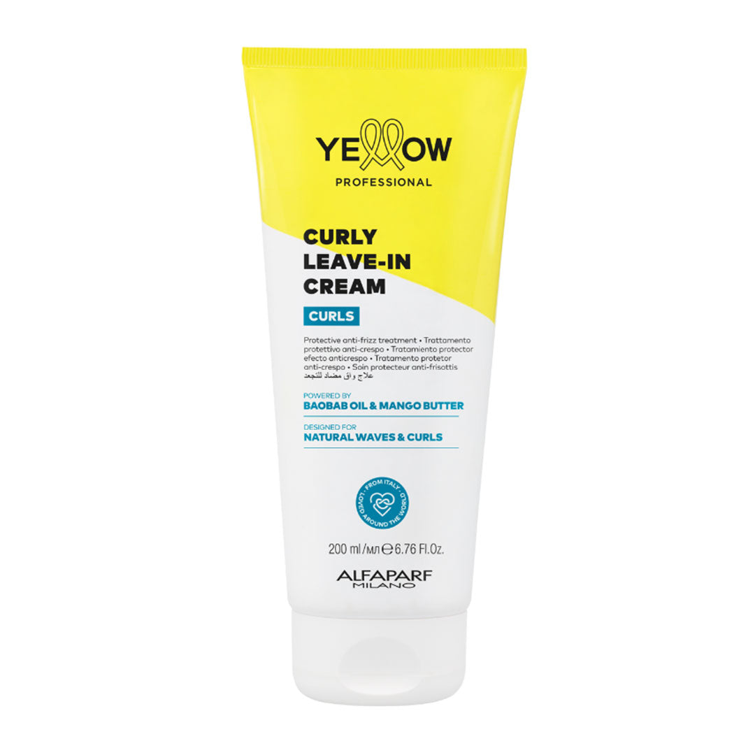 Yellow Professional Curls Curly Leave-In-Cream 200ml