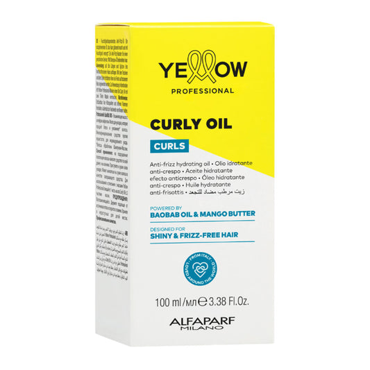 Yellow Professional Curls Curly Oil 100ml