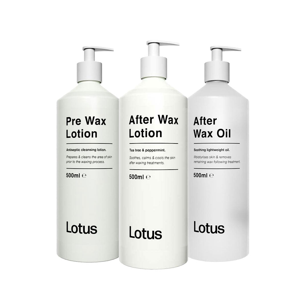 Lotus Pre & After Wax Care Bundle