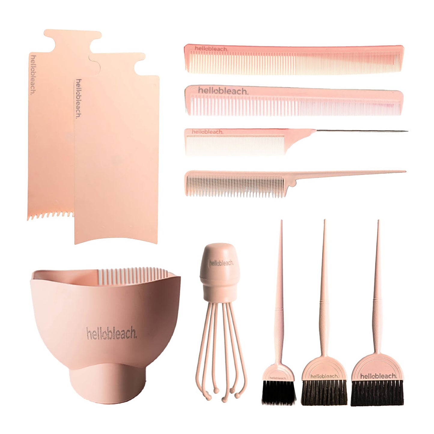 Hello Bleach Tinting Accessories Bundle Coral