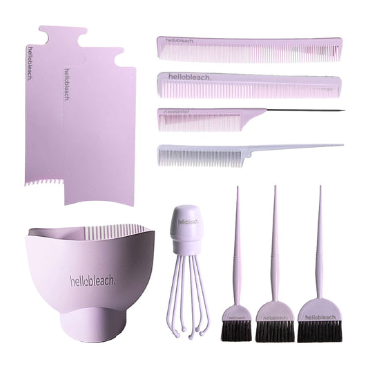 Hello Bleach Tinting Accessories Bundle Lilac