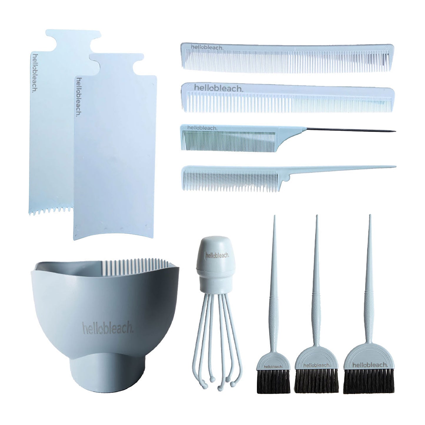 Hello Bleach Tinting Accessories Bundle Sky