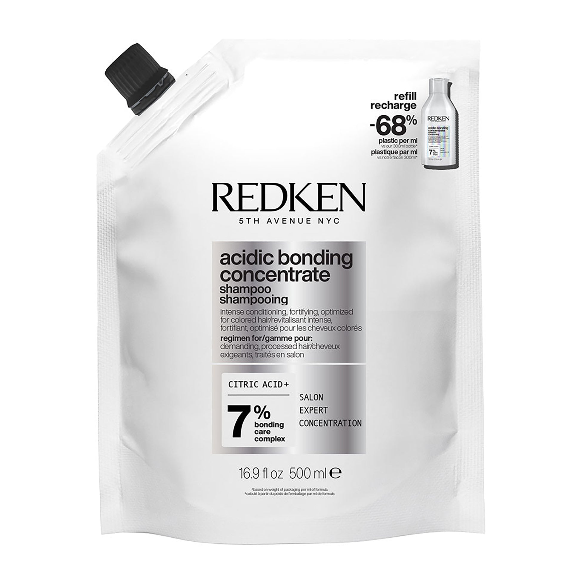 Redken Acidic Bonding Concentrate Shampoo Refill 500ml