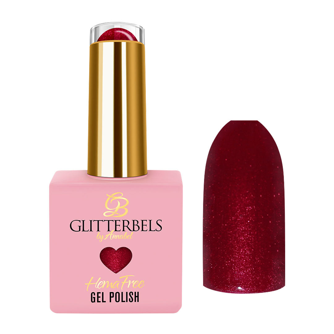 Glitterbels Hema Free Gel Polish 8ml Merry Merlot