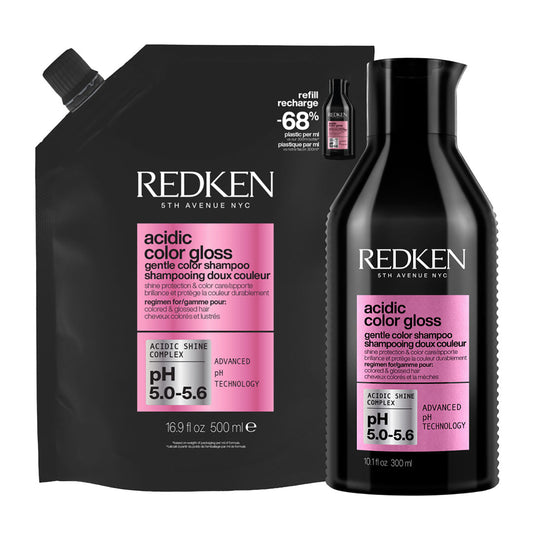 Redken Acidic Color Gloss Shampoo Refill Bundle