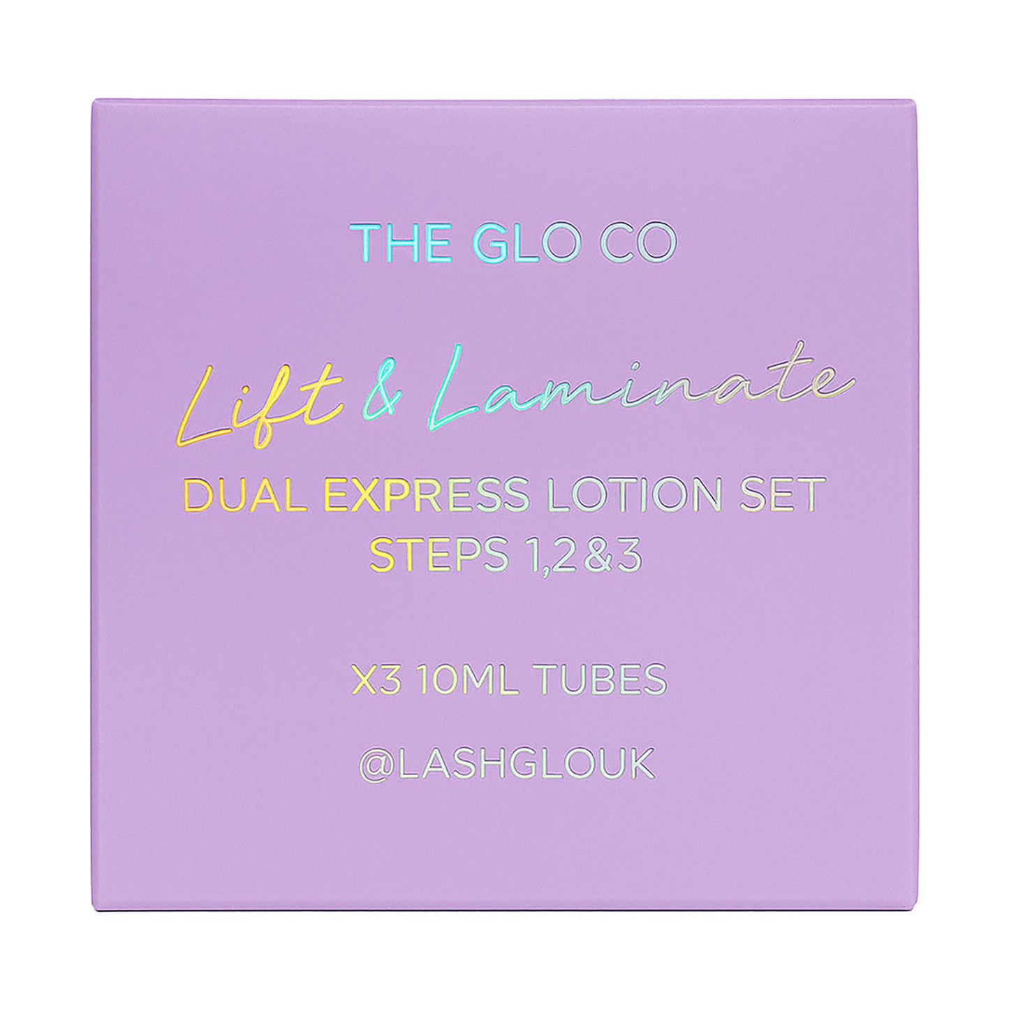The Glo Co Lift & Laminate Dual Express Lotion Set - Step 1,2 &3 10ml