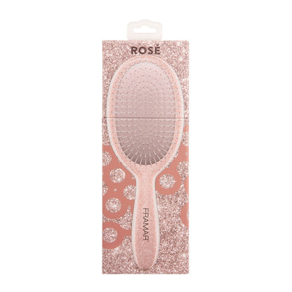 Framar Detangle Brush Glitter Rosé