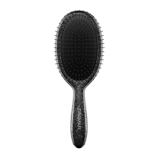 Framar Detangle Brush Glitter Black