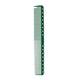 YS Park 336 Quick Fine Tooth Comb Green