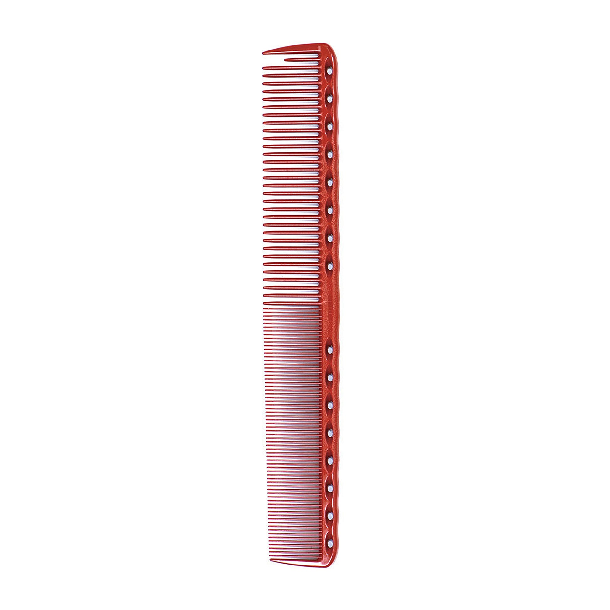 YS Park 336 Quick Fine Tooth Comb Red