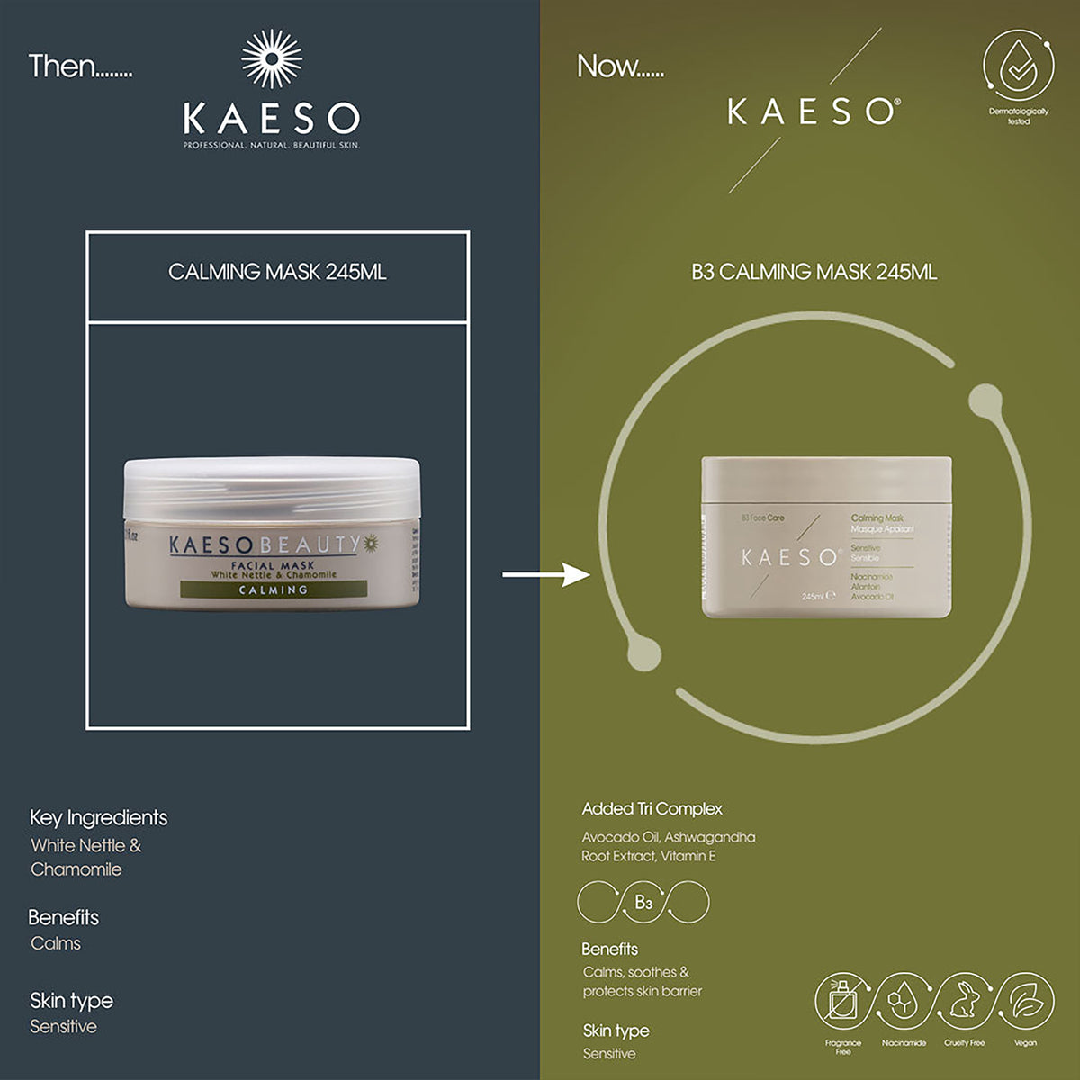 KAESO B3 Calming Mask 250ml
