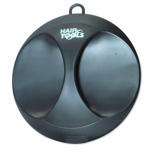 Hair Tools Deluxe Round Mirror Black