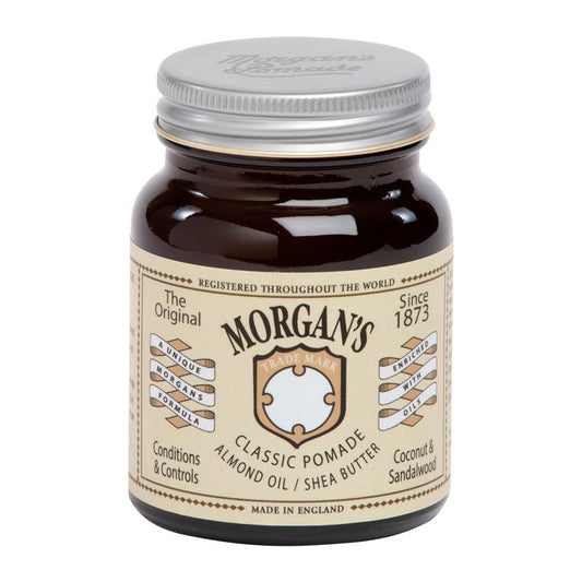 Morgans Classic Pomade Almond Oil/ Shea Butter 100g (Cream label)