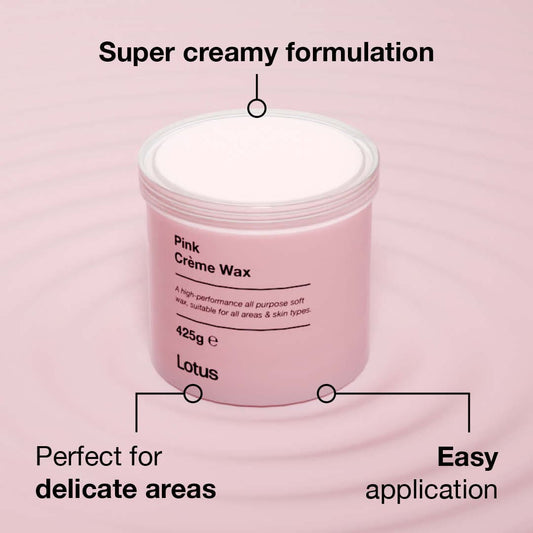 Lotus Pink Creme Wax 425g