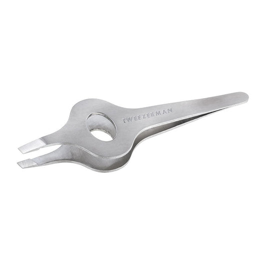 Tweezerman Wide Grip Slant Tweezers Stainless Steel