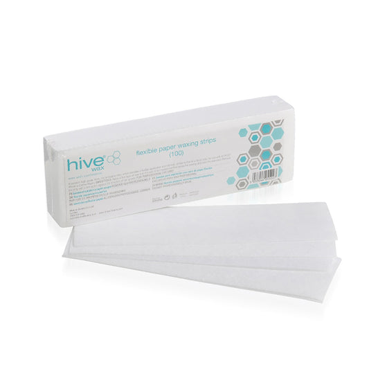 Hive Flexible Paper Waxing Strips x 100