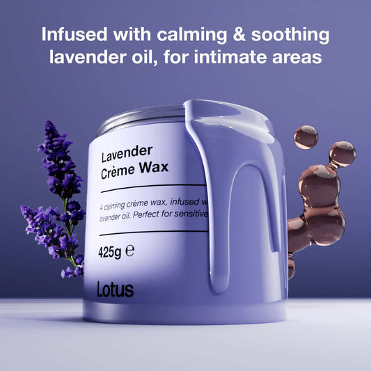Lotus Lavender Creme Wax 425g