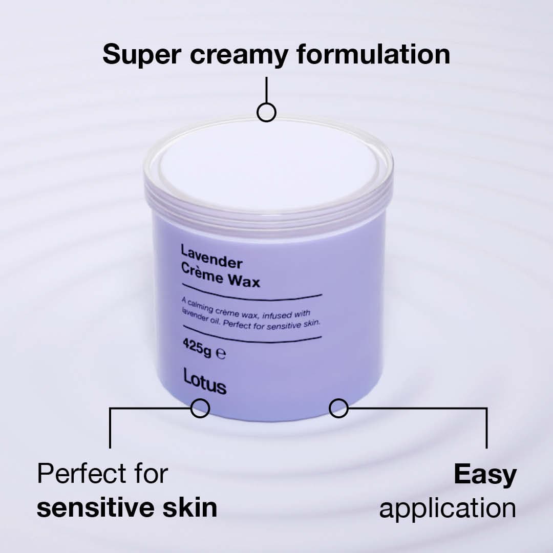 Lotus Lavender Creme Wax 425g
