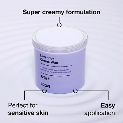 Lotus Lavender Creme Wax 425g