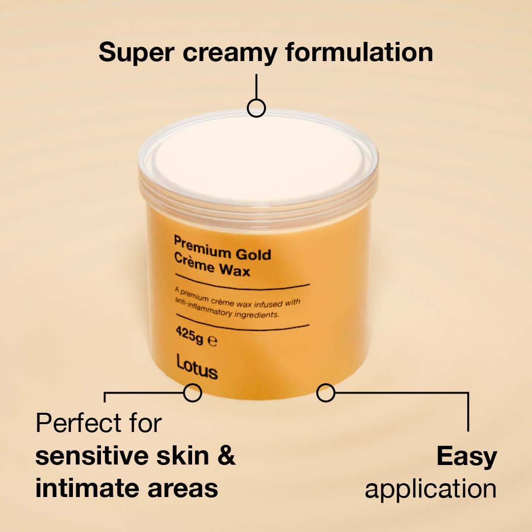 Lotus Premium Gold Creme Wax 425g