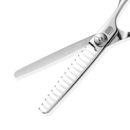 Kasho Design Master Series 6in 15 Teeth Offset Texturiser Scissor