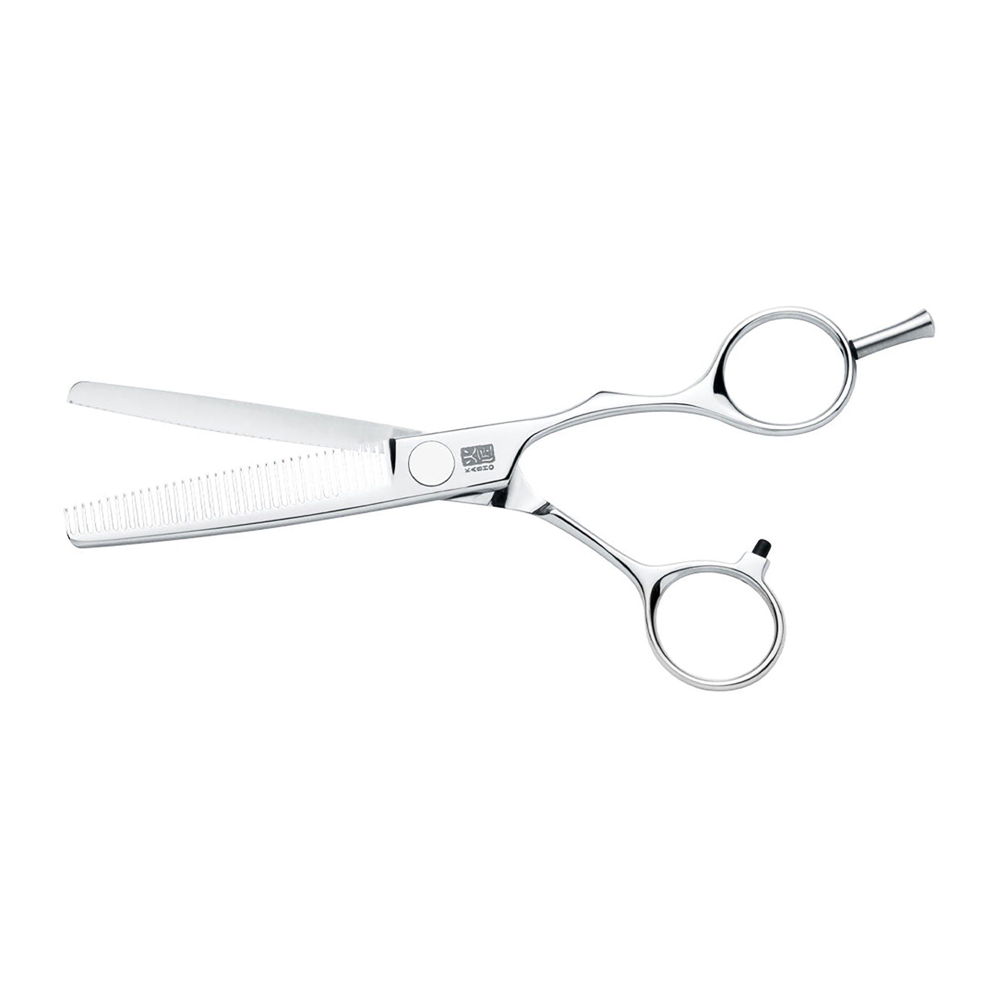Kasho Design Master Series 6in 38 Teeth offset texturiser scissor