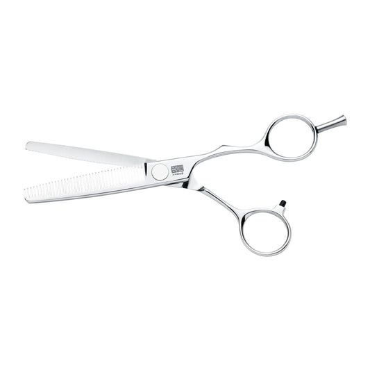 Kasho Design Master Series 6in 38 Teeth offset texturiser scissor