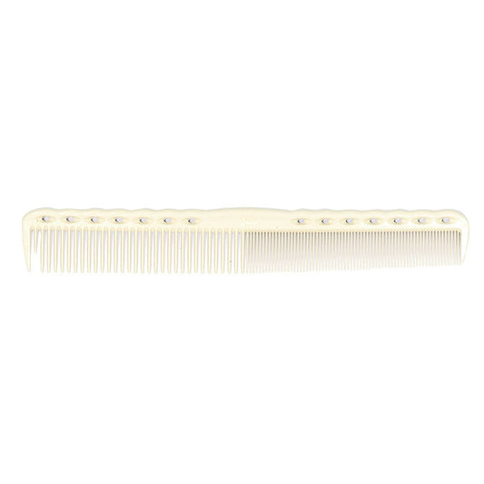 YS Park YS 334 Basic Fine Tooth Cutting Comb White